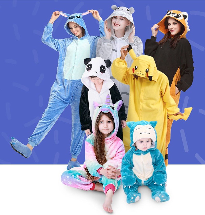 Combinaisons pilou pilou pour toute la famille
