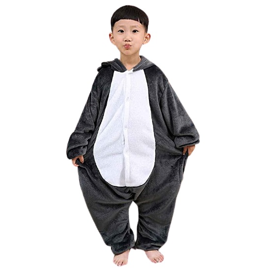 pyjama pilou pilou loup enfant