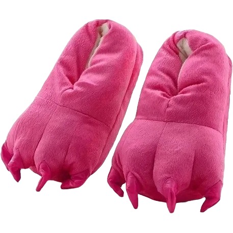 Chaussons Griffes Fuchsia