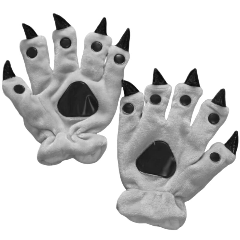 Gants Griffes Gris