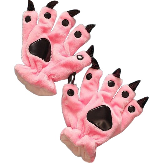 Gants Griffes Roses