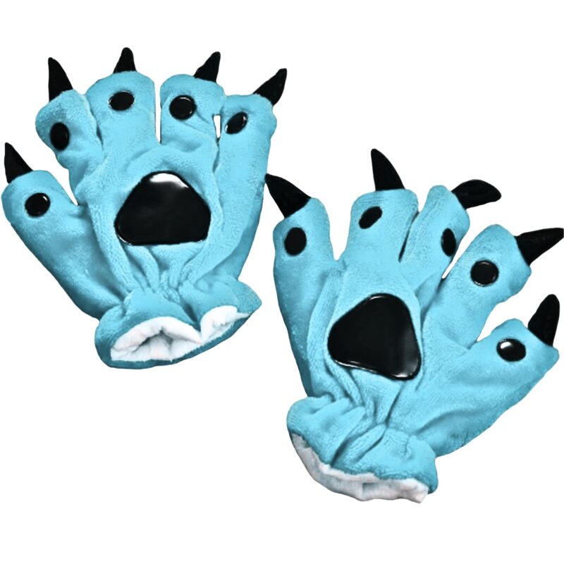 Gants Griffes Turquoises