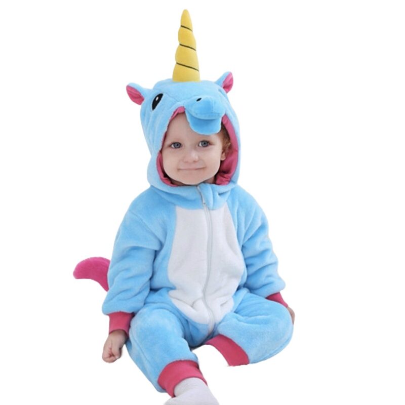 Pilou Pilou Licorne Bleue Bébé
