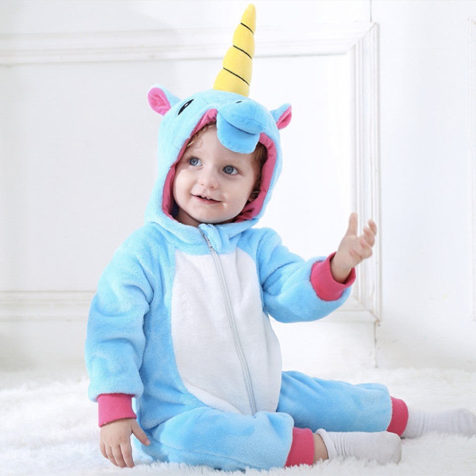 Pilou Pilou Licorne Bleue Bébé