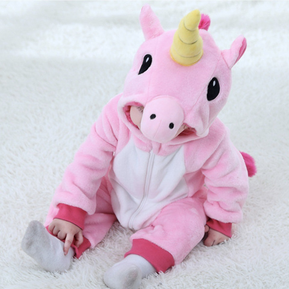 Pilou Pilou Licorne Rose Bébé