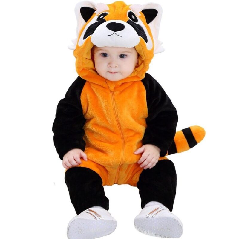 Pilou Pilou Panda Roux Bébé