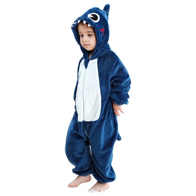 Pilou Pilou Requin Bleu Marine Enfant