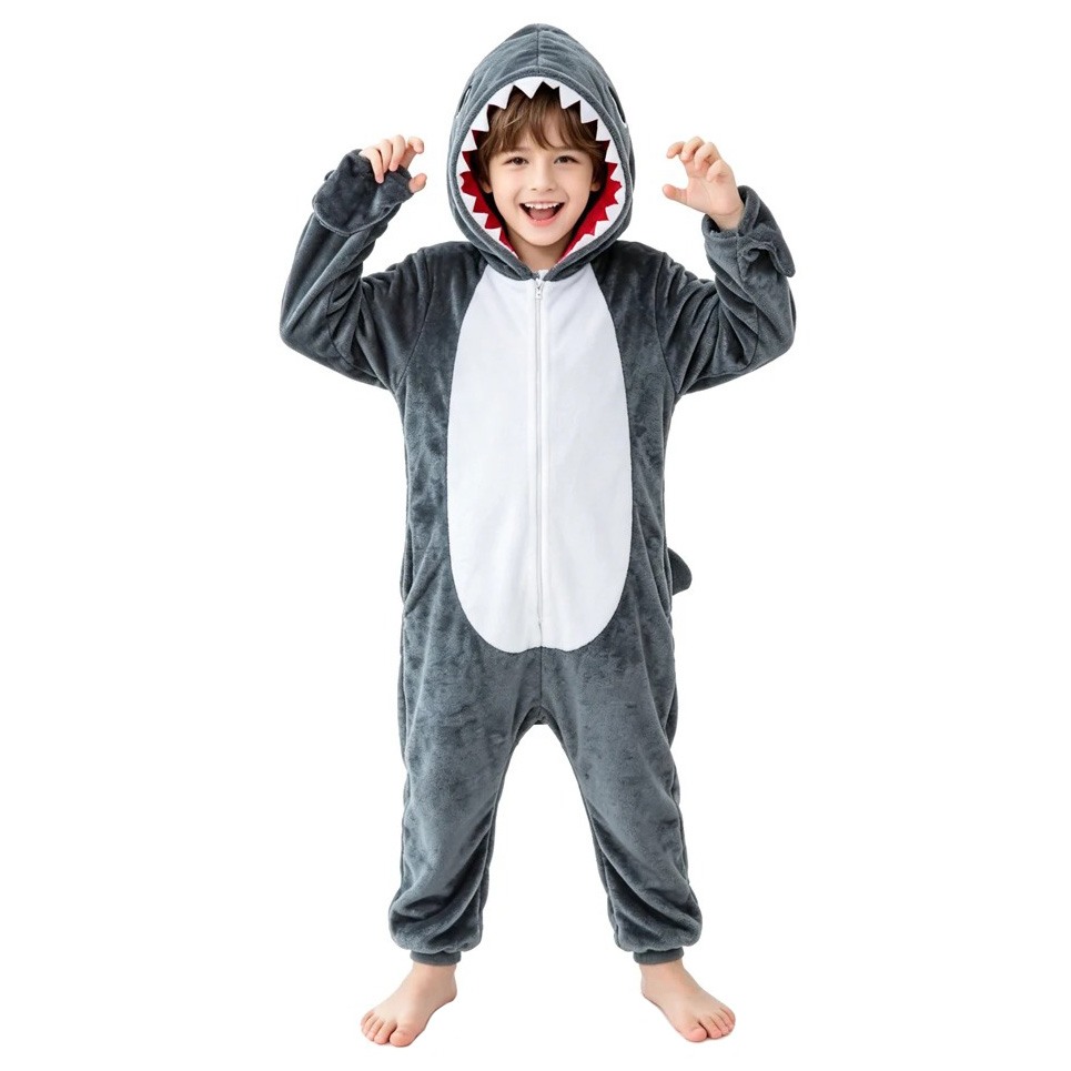 Pilou Pilou Requin Gris Enfant
