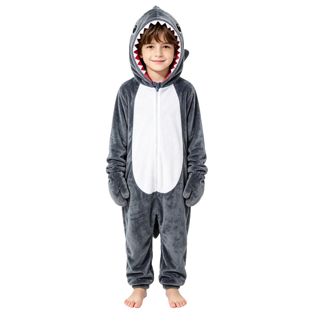 Pilou Pilou Requin Gris Enfant